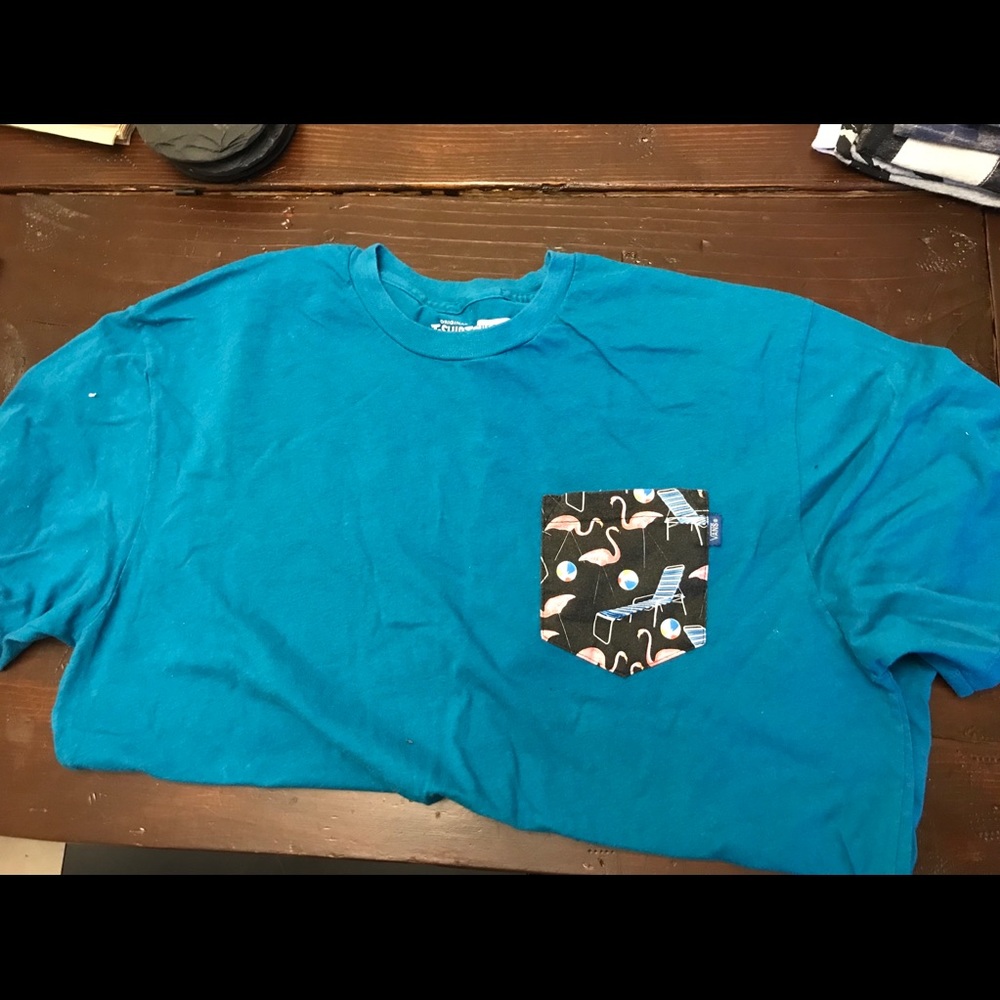 Vans Flamingo Pocket Tee Sz. XL